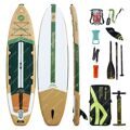 Надувной SUP Skatinger Enjoy Green 11 с веслом