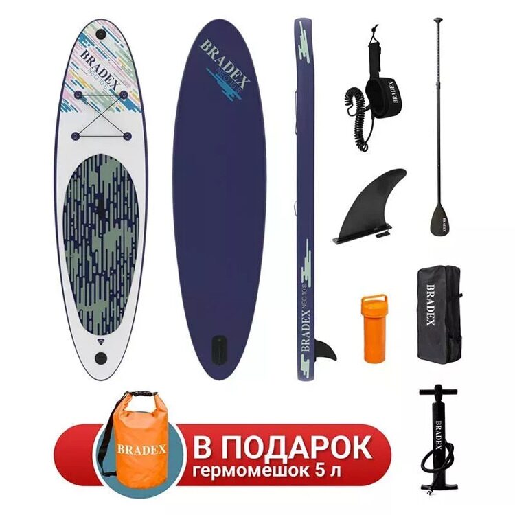 Sup-доска с веслом Bradex Neo 10’8
