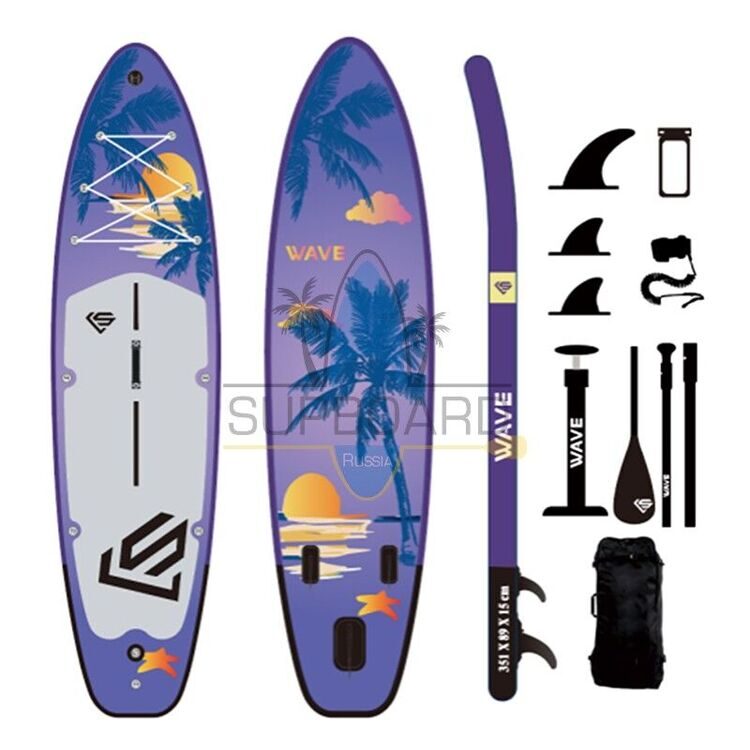 Надувная сап-доска WAVE Moonlight Purple 11'6
