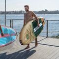Надувной SUP Skatinger Enjoy Green 11 с веслом