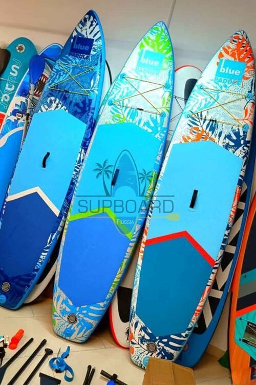 Сапборд надувной Blue Paddle Tropic White 11'6